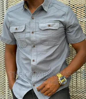 Double Pocket Short Sleeved Khaki Shirts 
Ksh.1500