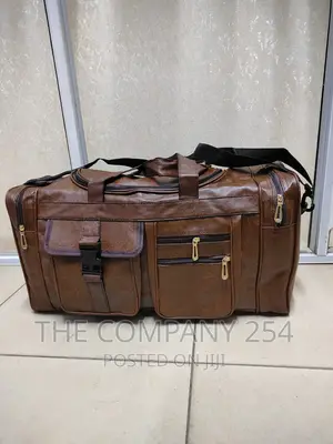 *New in PU Leather Travel Duffel Bag*