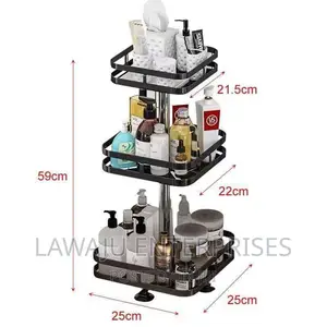 Square Rotating Spice Rack