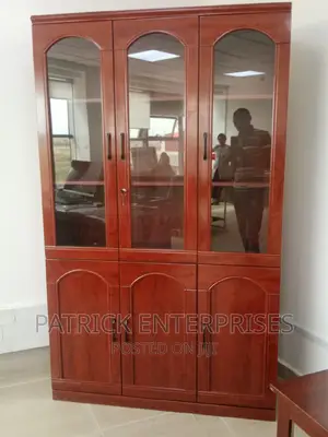 Imported Morden Mahogany Bookshelf 3 Door