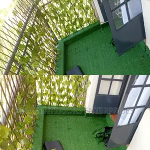 Artificial Grass Carpets Extendable Balcony Fence