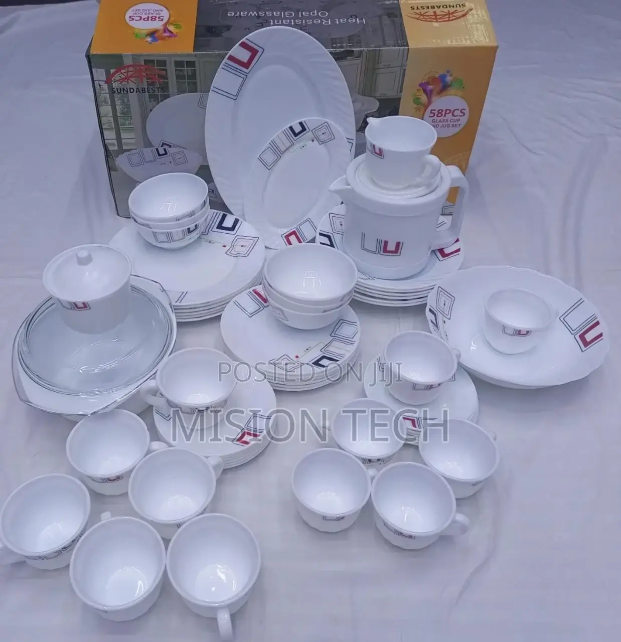 58 PCS Dinner Set