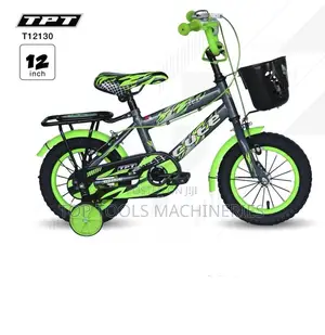Cute Kids Bike Size 12 Green