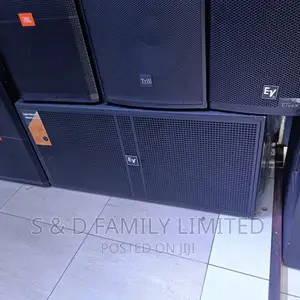 Black EV DS-218 Double Bass Speaker