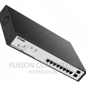 D-Link DGS-F1100-10PS 8 Port Poe Gigabit Smart Managedswitch