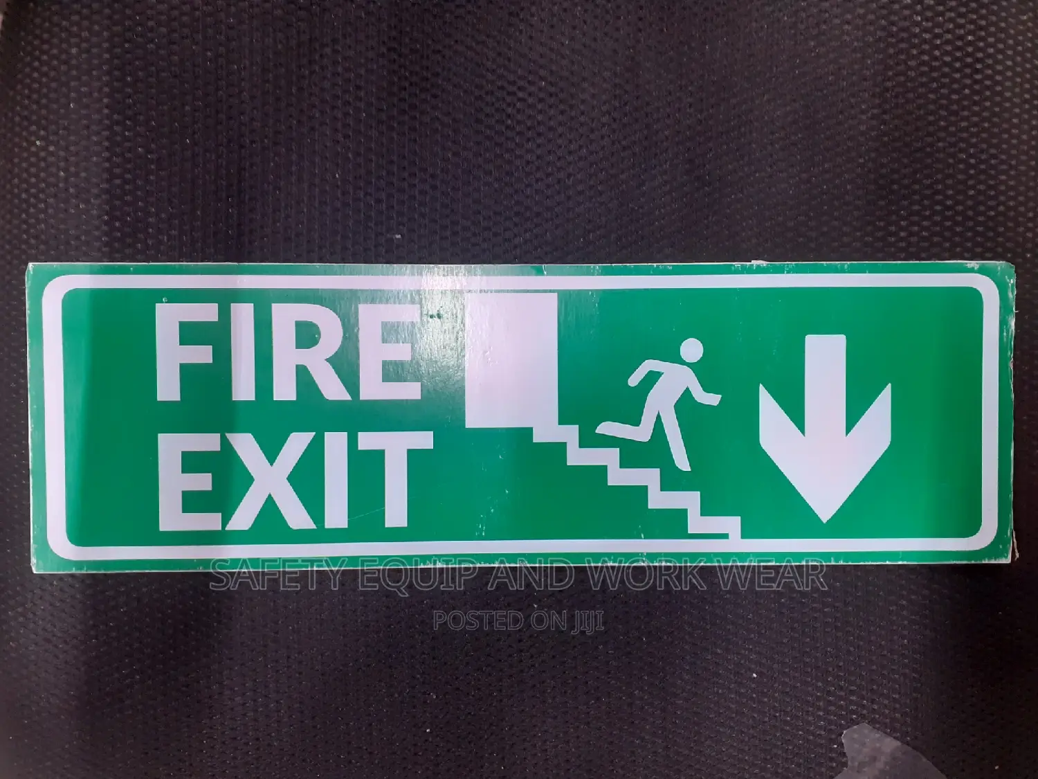 Emergency Fire Exit Sigh