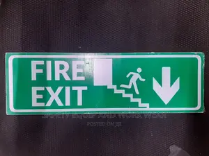 Emergency Fire Exit Sigh