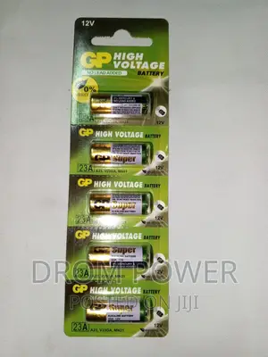 23A 12V Alkaline Battery 5pack