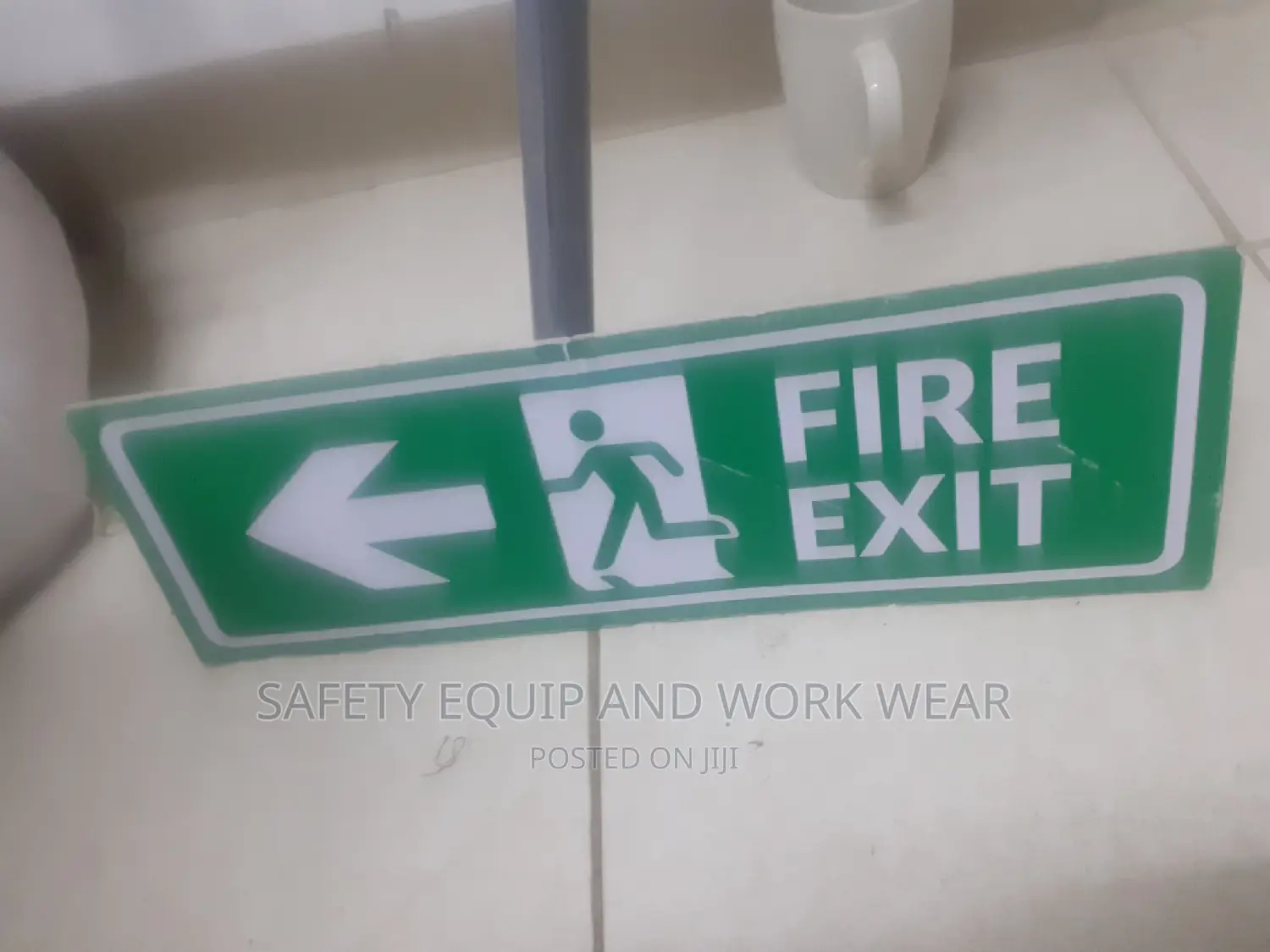 Safety Fire Exit Sigh