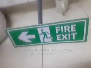 Safety Fire Exit Sigh