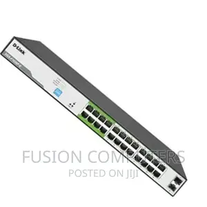 D-Link 24 Ports Gigabit Poe Switch (DGS-F1026P) Unmanaged