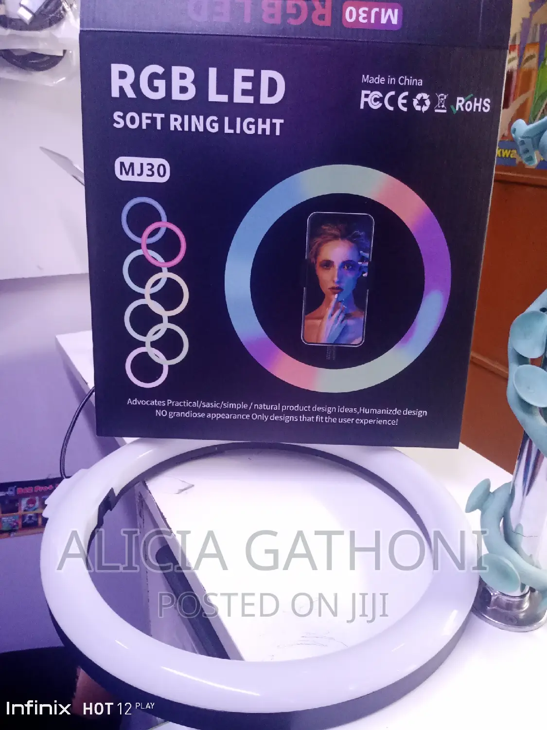 12" RGB Ringlight With Tripod
