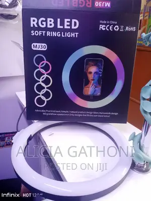 12" RGB Ringlight With Tripod