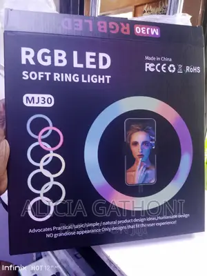 12" RGB Ringlight With Tripod