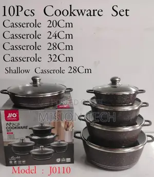 10 PCS Cookwere Set