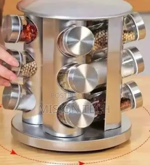 12 PCS Spice Rack