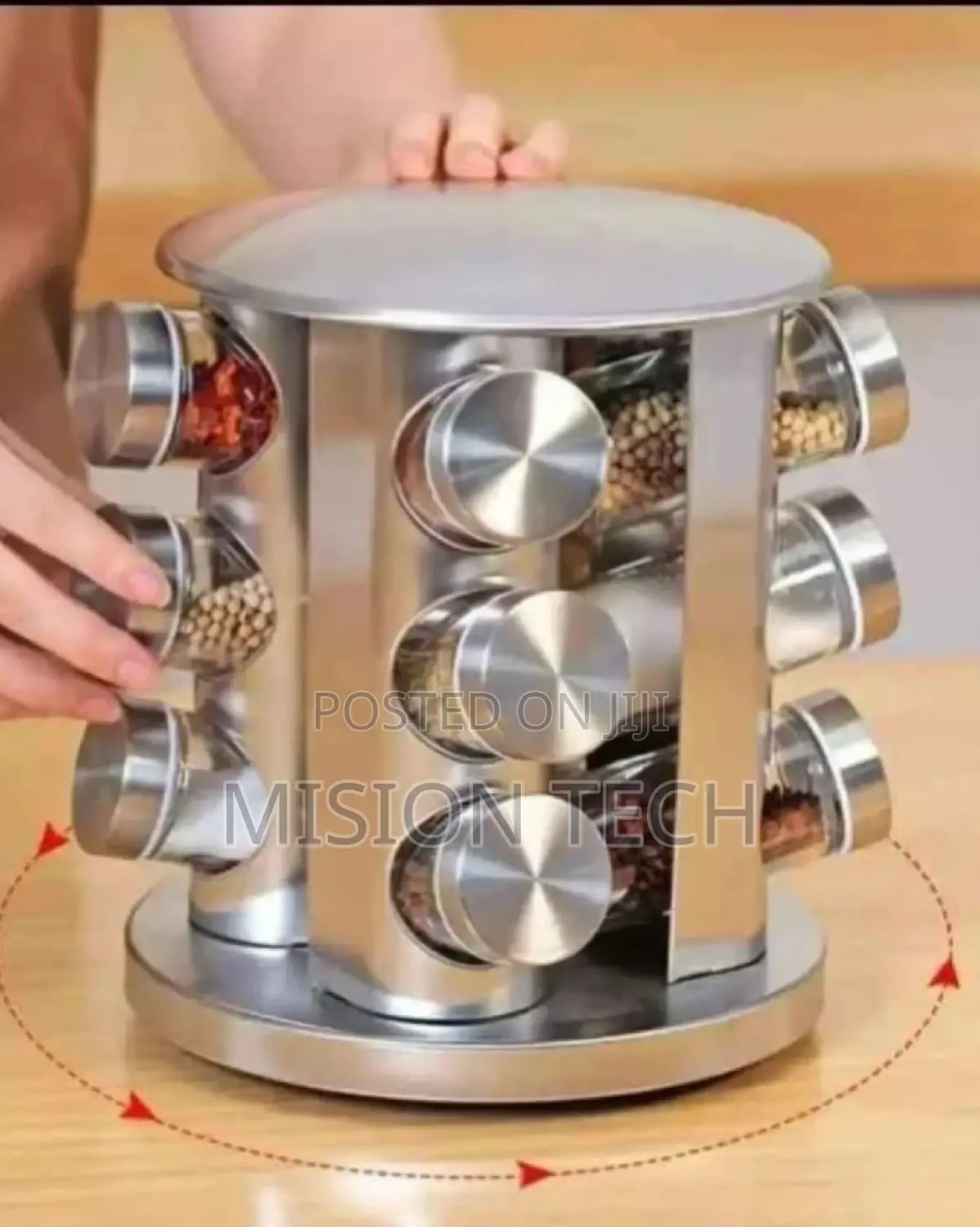 Multicolor Spice Rack