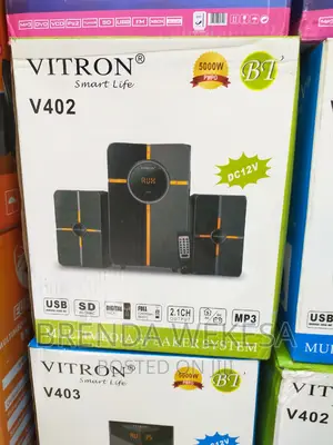 Vitron V402 2.1ch Sub Woofer System Usb/Sd/Fm 5000w.