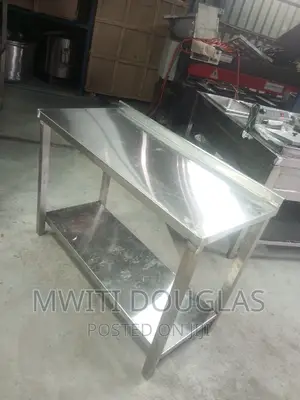 Stainless Steel Working Table 4fit By 2fit