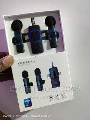Phone Wireless Microphone , iPhone Type C , Aux 3in One