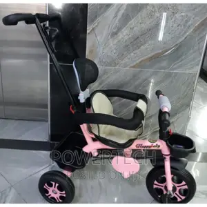 Tricycle With Protective Side Bar, Push Handle"