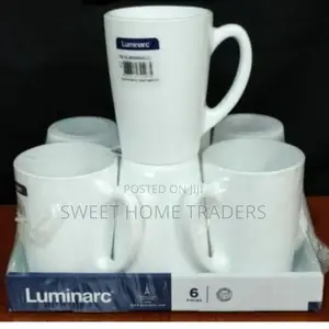 Set of 6 Luminarc New Morning Cups 