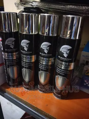Gladiator Chrome Spray Paint 330ml