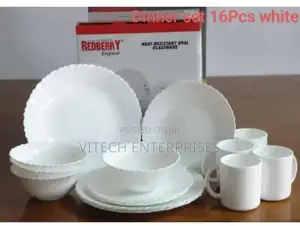 Redberry 16pcs White Dinner Set