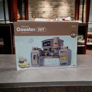 Kids Kitchen Counter Set
