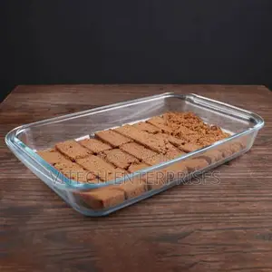 Signature 2pcs Glass Set of Rectangular Baking Trays