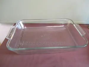 Set of 2 Rectangular Glass Bake Pans