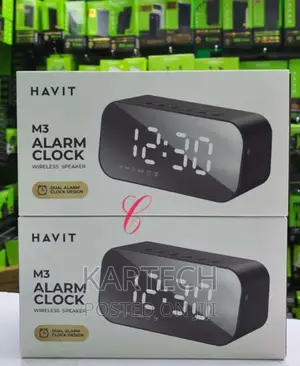 Havit M3 Alarm Clock Wireless Speaker