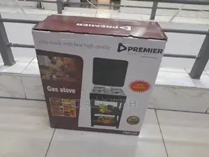 Premier 4 Burner Gas Standing Cooker With Shelf Stove PM530E