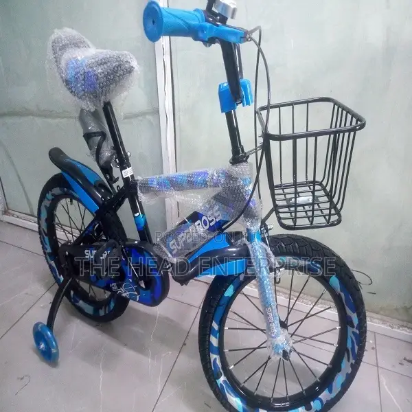 Trainer Bike for Kids With Side Wheel