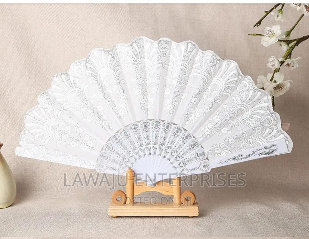 Flower Lace Hand Fan