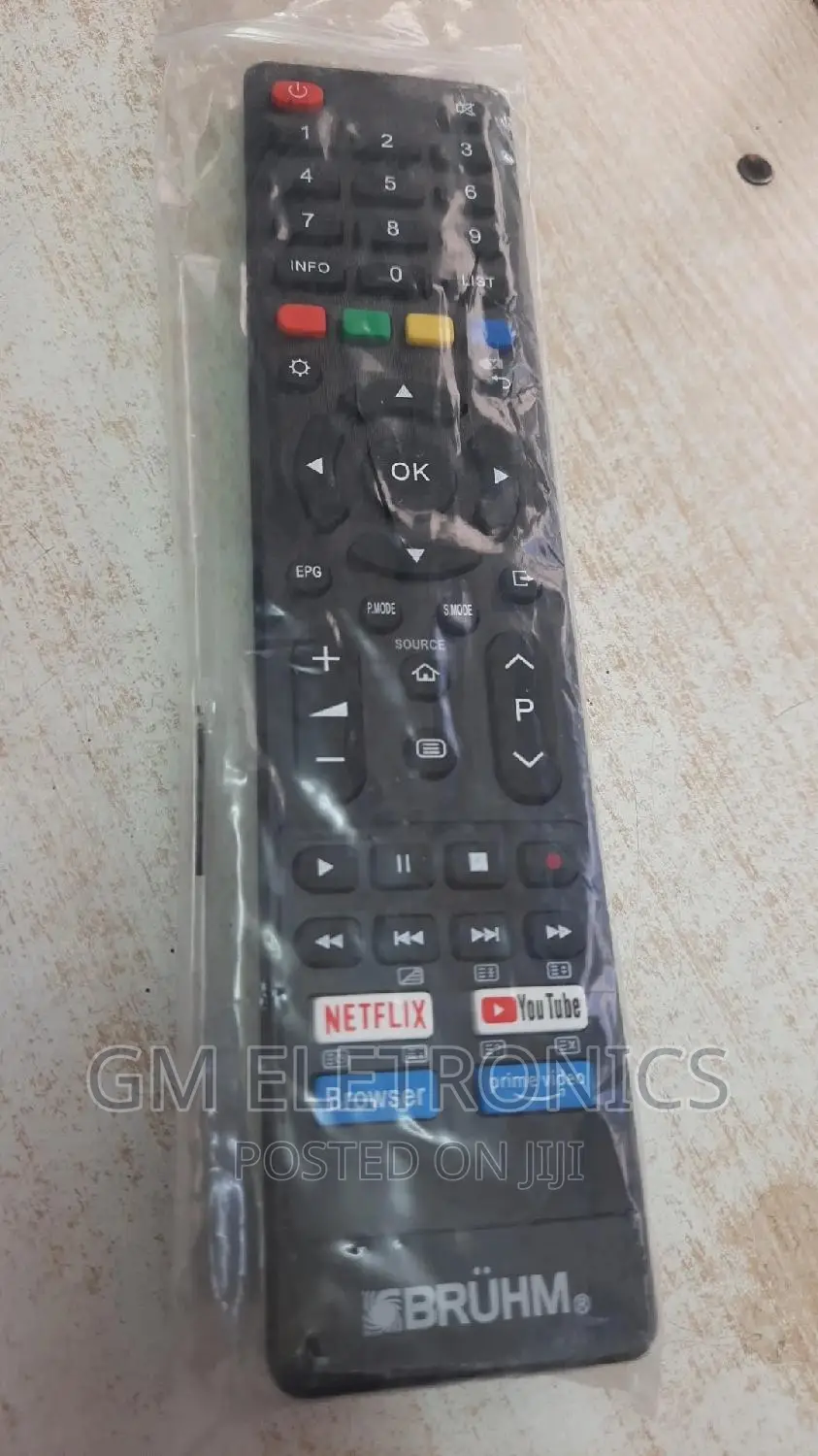 New Android TV Remote for Bruhm TV.