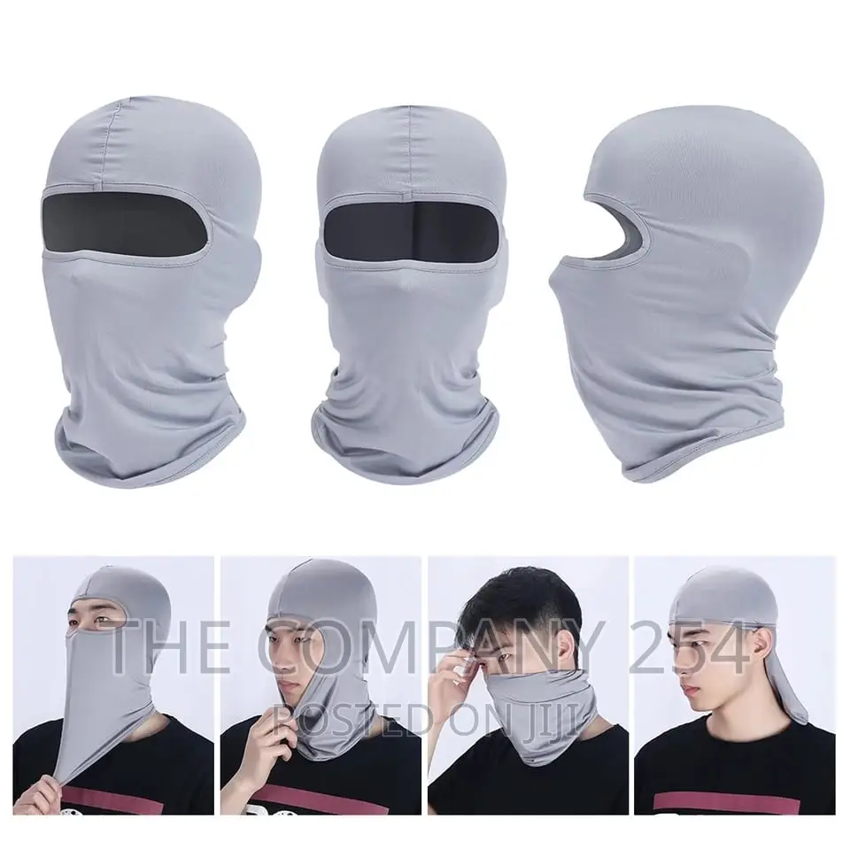 Plain Silky Ski Mask Balaclava Face Riding Mask
Ksh.899