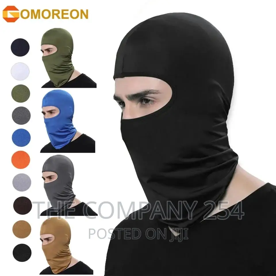 Plain Silky Ski Mask Balaclava Face Riding Mask
Ksh.899
