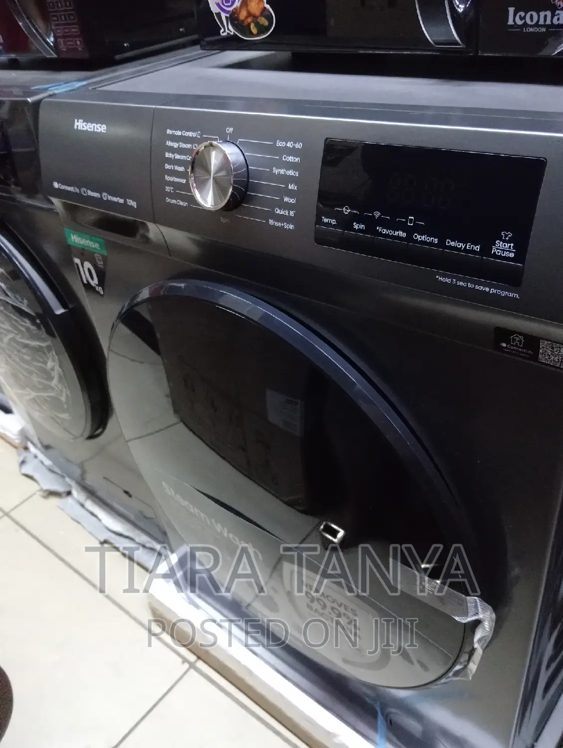 Hisense 10kg Front Loader Washing