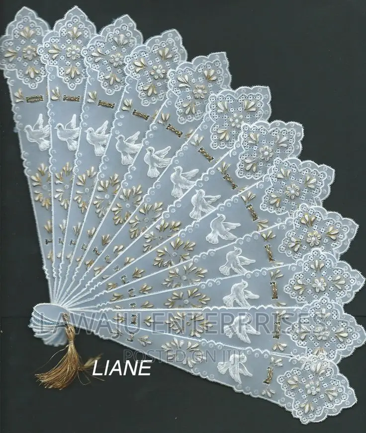 Handheld Portable Lace Fan