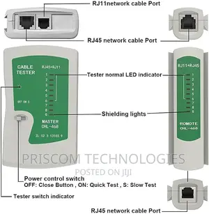 Network Cable Tester Bosheng. Rj45 Rj11 Network Cable Tester