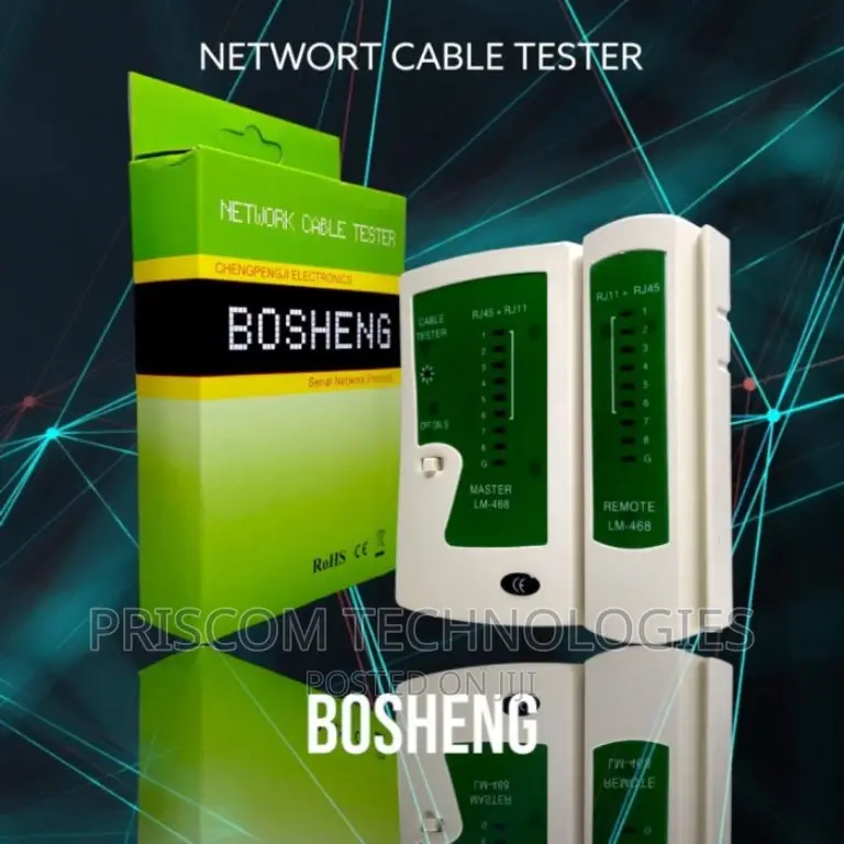 Cable Tester, Bosheng Network Cable Lan Tester RJ45 RJ11