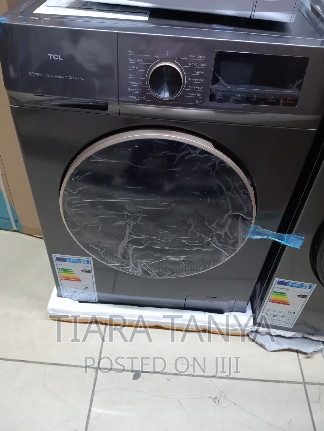 TCL 9kg P1109fl Front Load Washing Machine