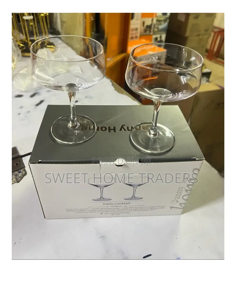 2 Pc Chapaigne Juice / Wine Glasses 