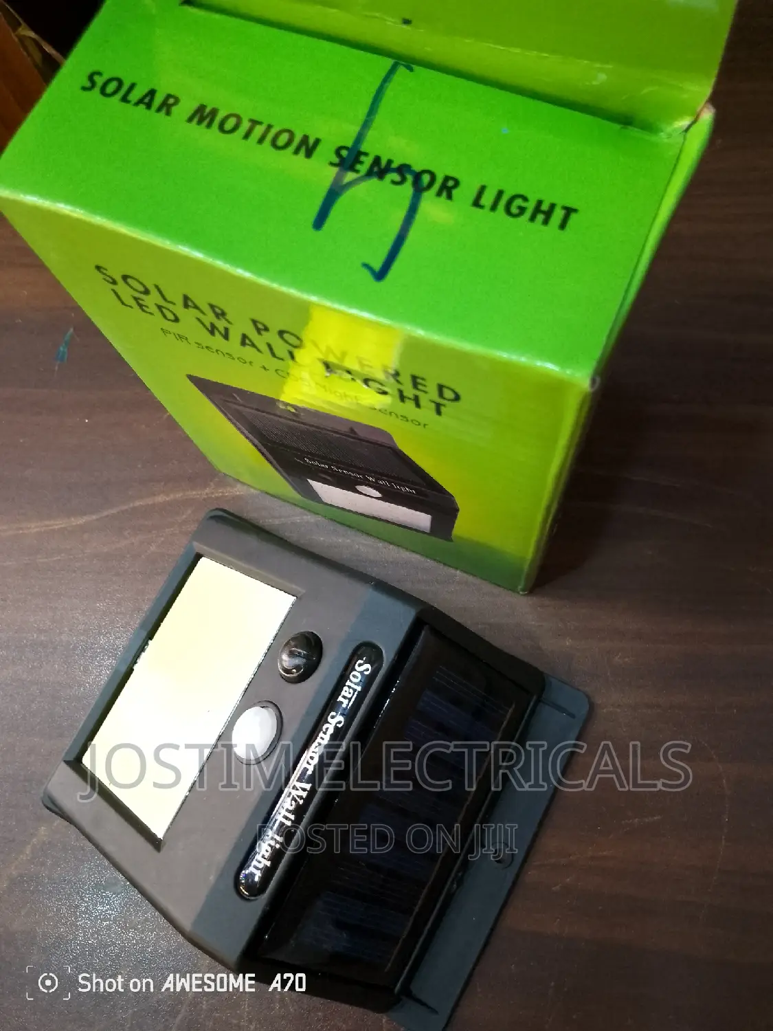 Solar Motion Sensor Light
