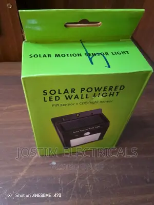 3w Solar Motion Sensor Light