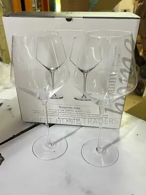 Wine Glass Burgundy Swag 2 PCS Wine