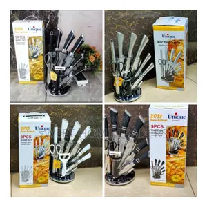 9 PCS Unique Knives Set