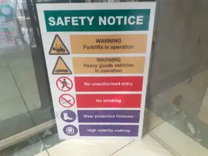 Safety Notice Portable
