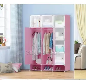 Plastic Wardrobe 3 Columns/Plastic Wardrobe 